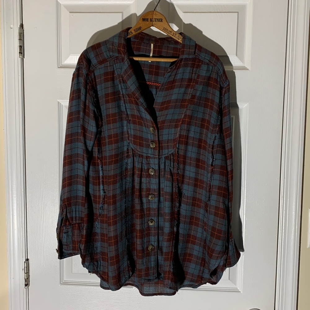 Free people plaid shirt imported by urban outfitters
